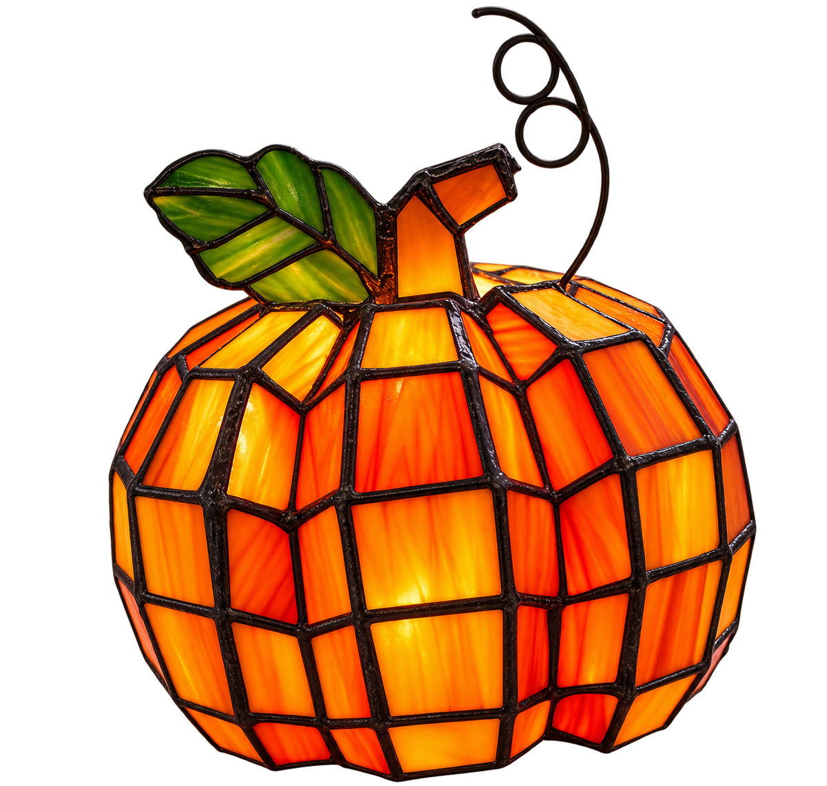 Artisan Handcrafted Pumpkin Lamp